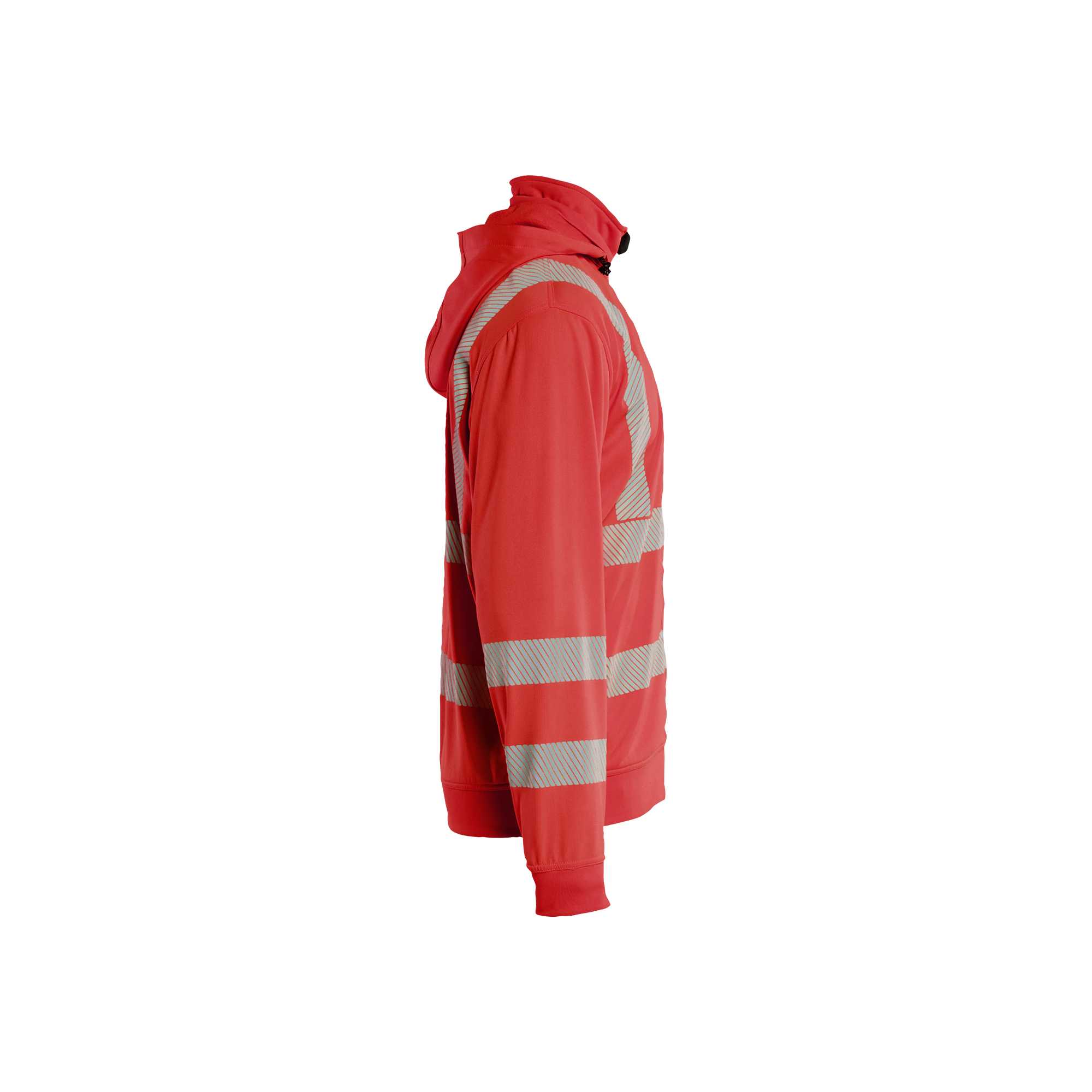 BLAKLADER 35732538 Hi Vis Reflective Hoodie Work Sweatshirt MEN - Detachable Hood