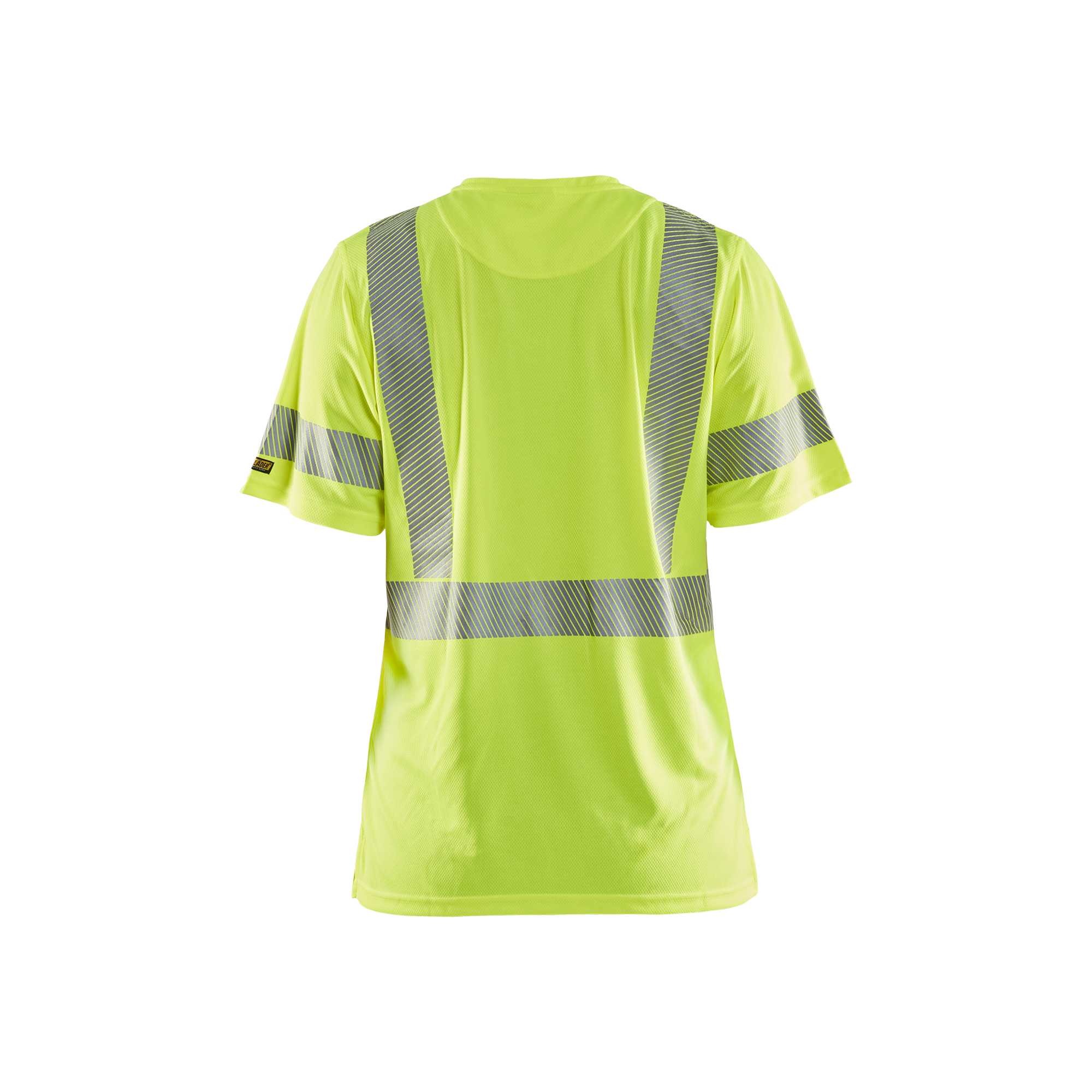 BLAKLADER 33361013 Women's UV protected Hi Vis T shirt Hi Vis Reflective Short Sleeve Work T-Shirt WOMEN - 100% Polyester