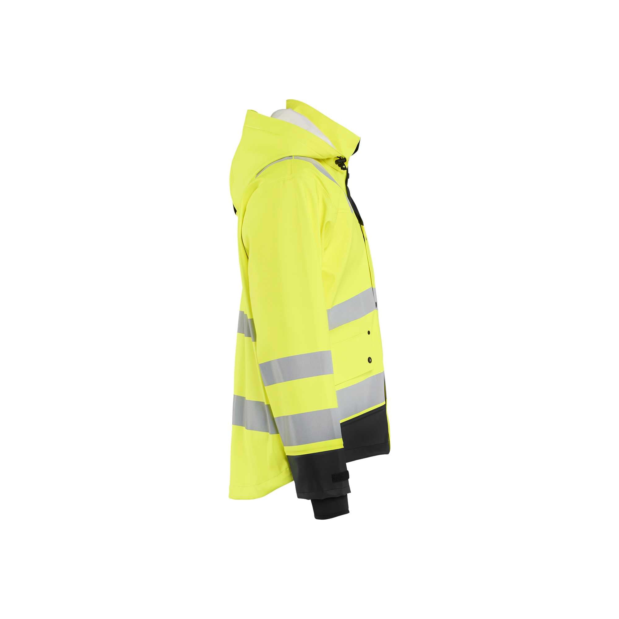 BLAKLADER 43272005 Rain jacket Hi Vis Level 3 Hi Vis Reflective Rain Jacket MEN - Waterproof