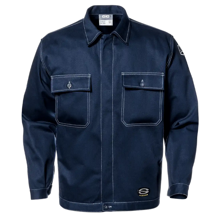 FUSTIAN SHORT JACKET - High-Vis Optional - 100% Cotton - Double Stitched Seams - Image 1