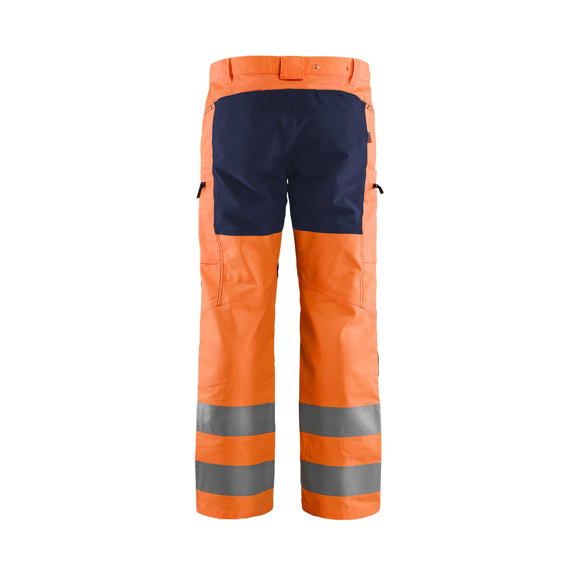 BLAKLADER 15851811 | Hi Vis trousers with stretch Hi Vis Reflective Work Trousers Men - Class 2 Certified