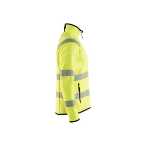 BLAKLADER 49222120 Gestrickte Warnschutzjacke Warnschutz Reflektierende Arbeitsjacke HERREN - Grobstrick