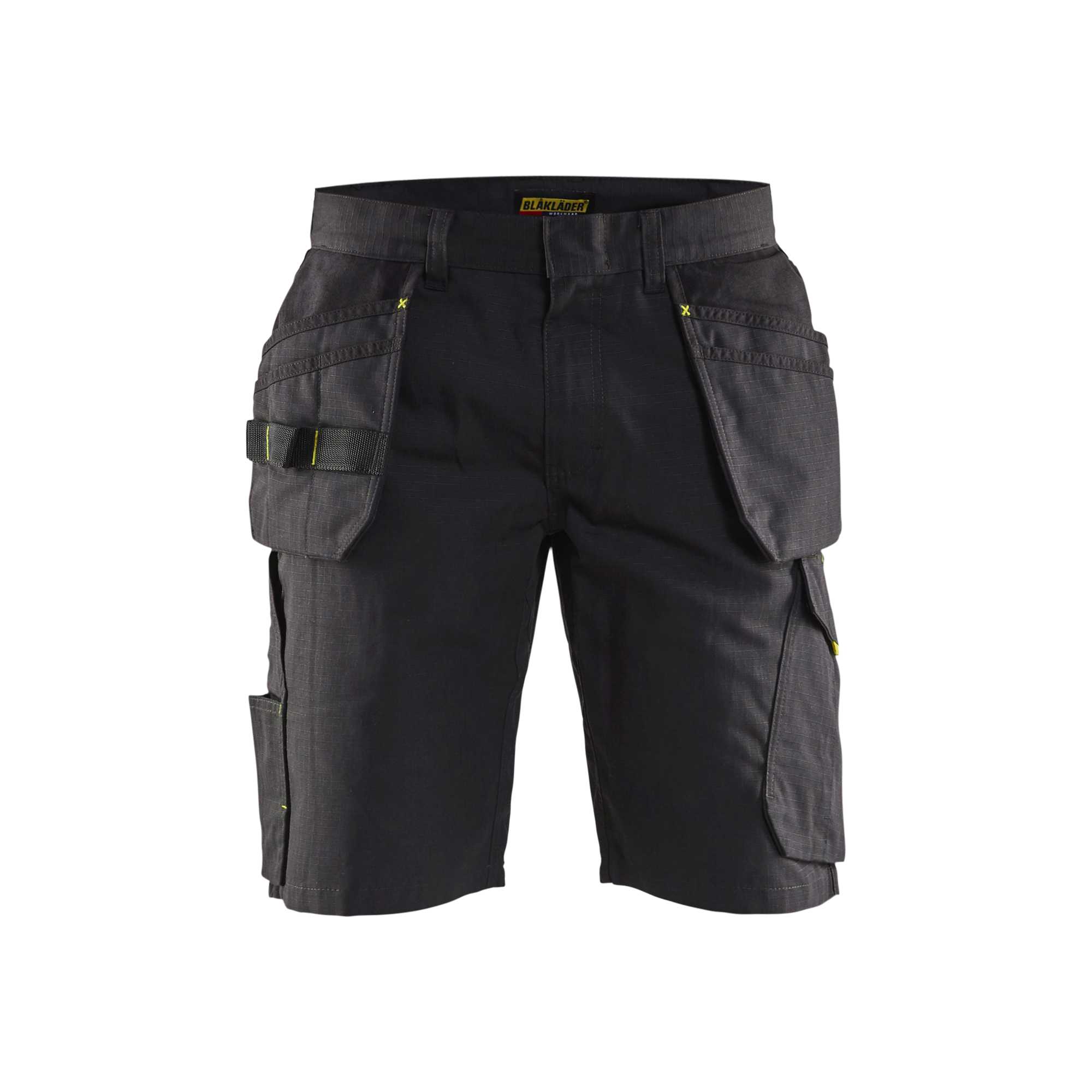 BLAKLADER 14941330 Service Shorts with Tool Pockets Work Shorts Men - ripstop fabric