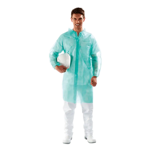 SIR SAFETY POLIFILM Breathable Work Jacket Men 10 Piece - Polypropylene