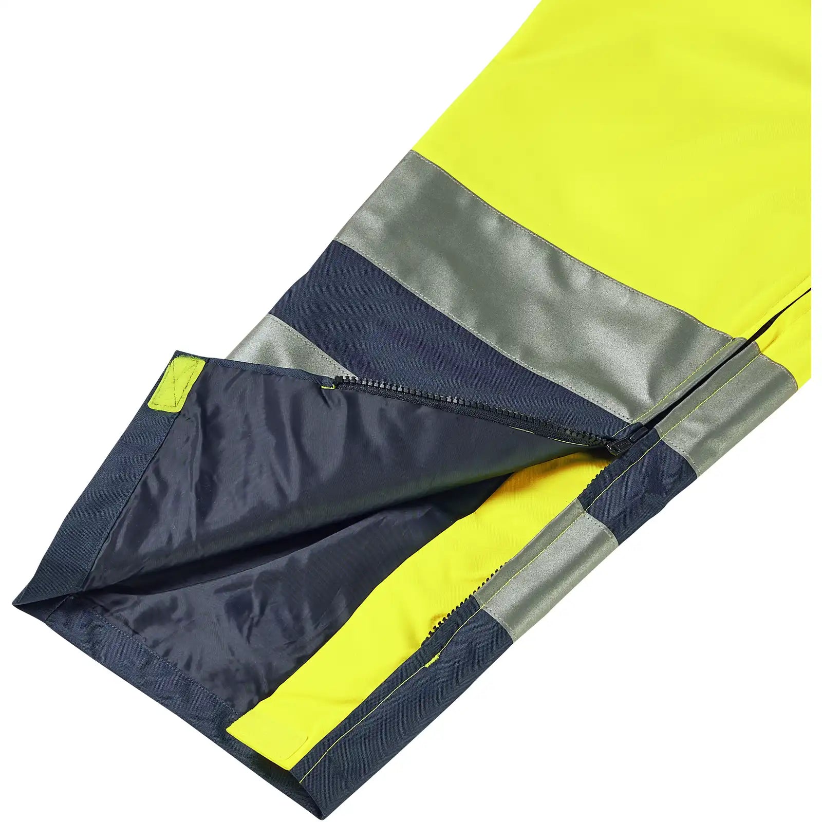 Planam Warnschutz Regenlatzhose orange/marine 4XL orange/marine - Extra Detailbild