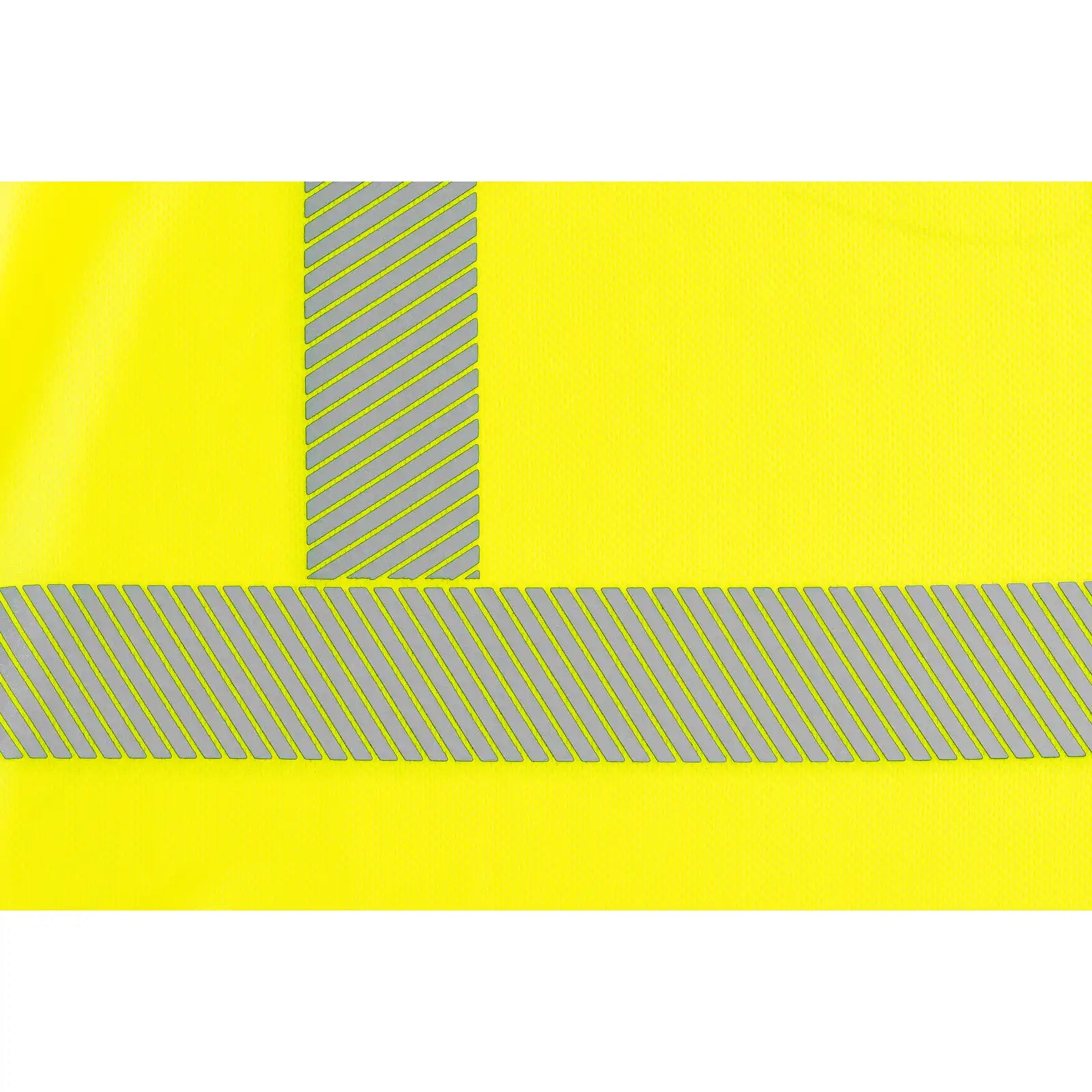 Planam Norit Warnschutz Poloshirt langarm gelb/zink XS gelb/zink - Extra Detailbild
