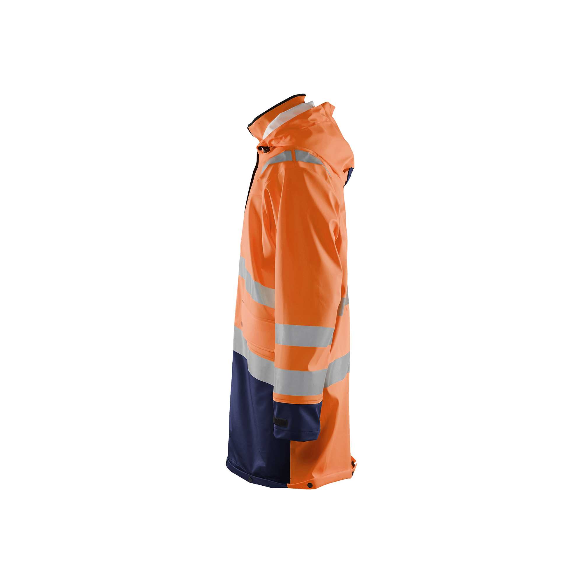 BLAKLADER 43262005 Raincoat Hi Vis LEVEL 3 Hi Vis Reflective Raincoat MEN - Waterproof