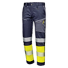SIR SAFETY CONTRAST Hi Vis Stretch Work Trousers Men - Reflective Strips