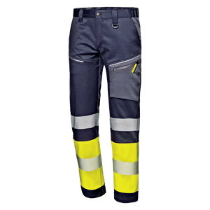 SIR SAFETY CONTRAST Hi Vis Stretch Work Trousers Men - Reflective Strips
