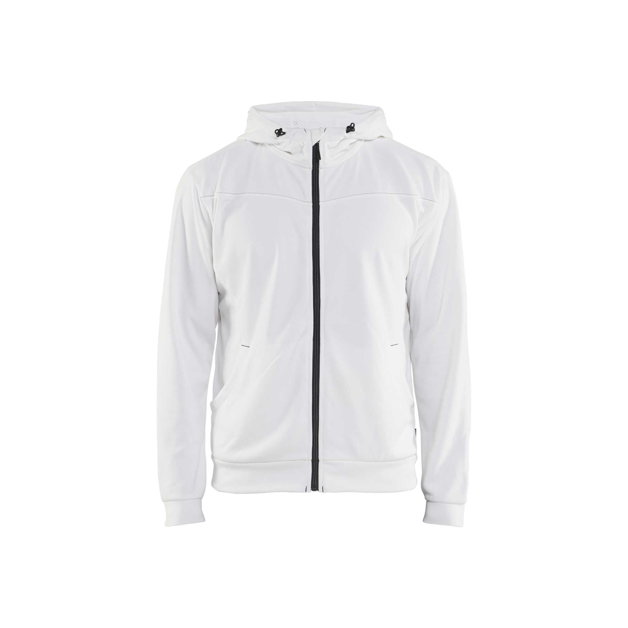 BLAKLADER 33632526 Hoodie With Full Zip Hoodie Work Sweatshirt MEN - Pique Fleece