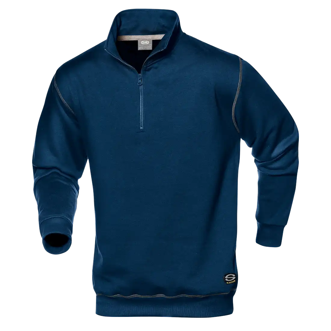 SIRFLEX SWEATSHIRT - Thermal - Zipper-Collar - Elastic-Knitted Cuffs - Image 1