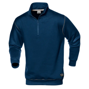 SIRFLEX SWEATSHIRT - Thermal - Zipper-Collar - Elastic-Knitted Cuffs - Image 1