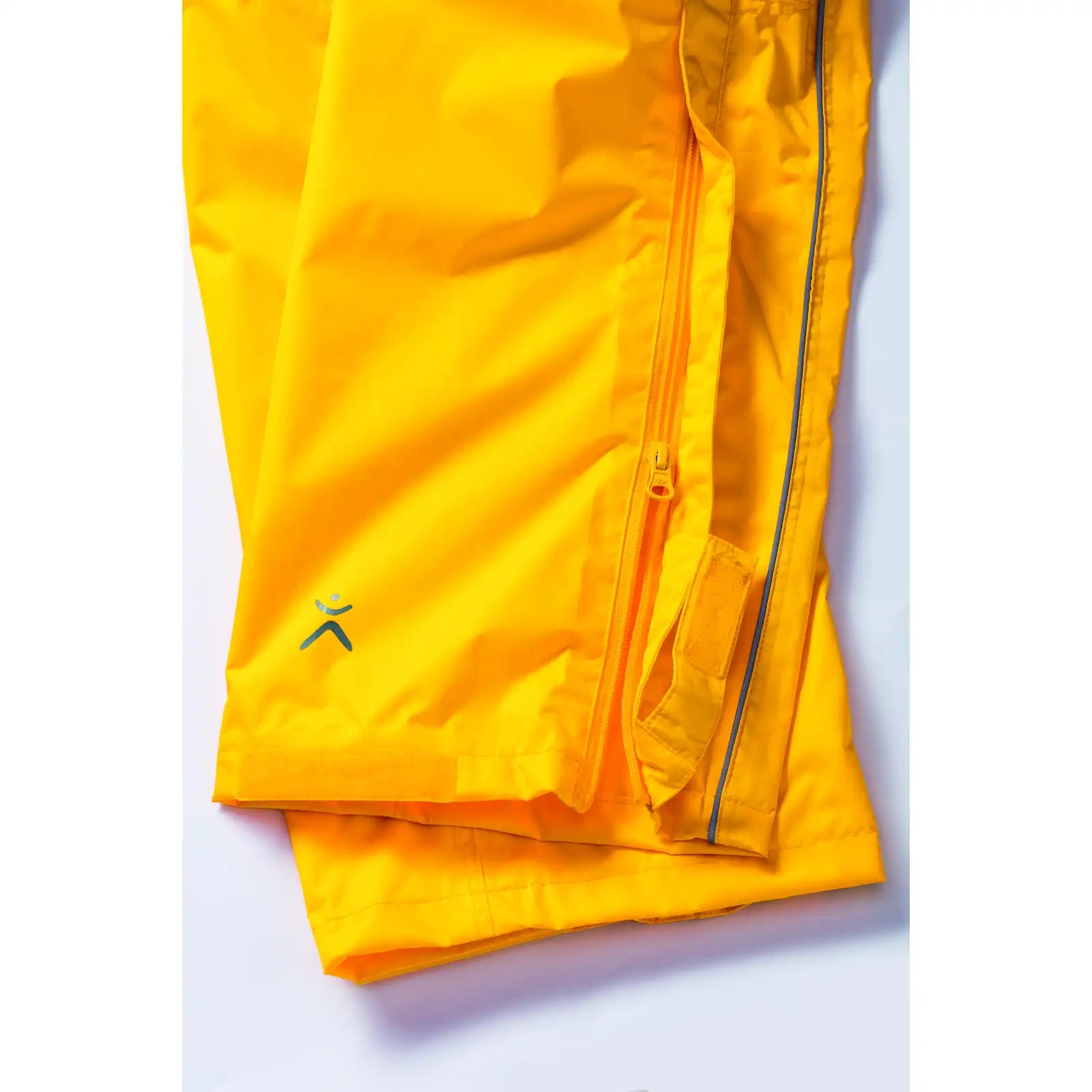 Planam Outdoor Monsun Hose orange 4XL grün - Extra Detailbild