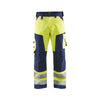 BLAKLADER 15661811 | Hi Vis trousers Hi Vis Reflective Work Trousers Men - Class 2 Certified