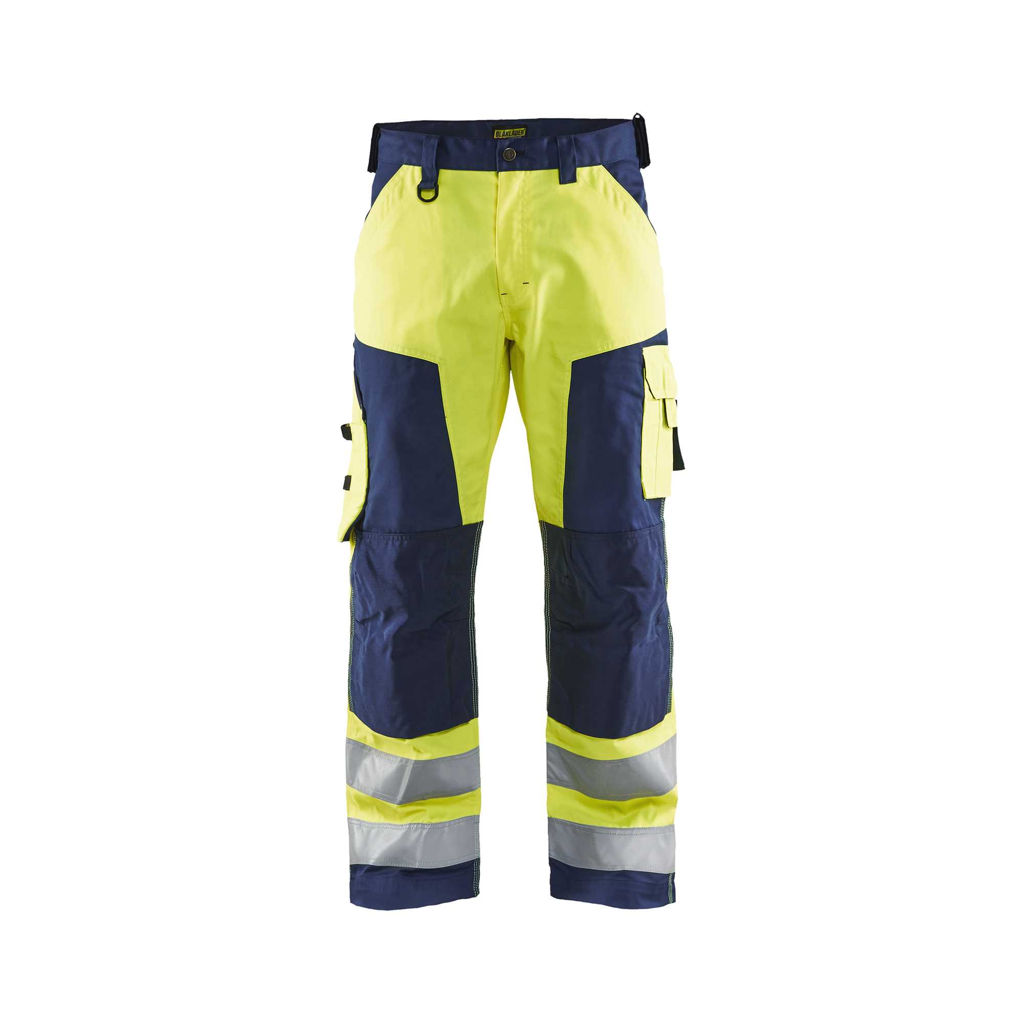 BLAKLADER 15661811 | Hi Vis trousers Hi Vis Reflective Work Trousers Men - Class 2 Certified