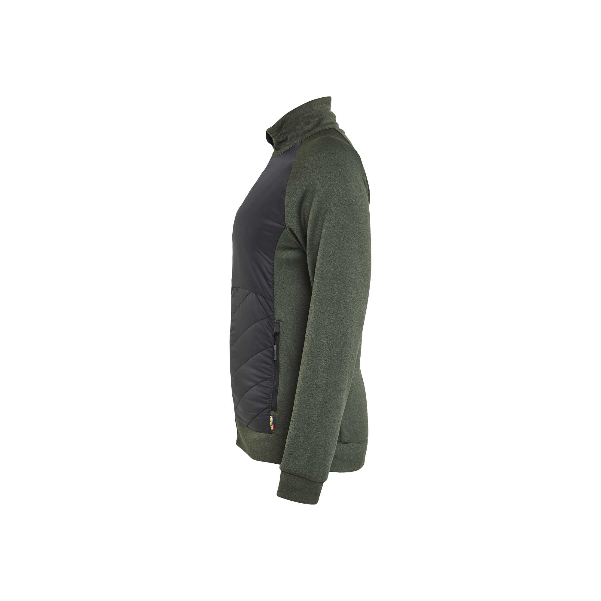 BLAKLADER 34192533 Women's Hybrid Sweatshirt Work Jacket WOMEN - Pique Fleece