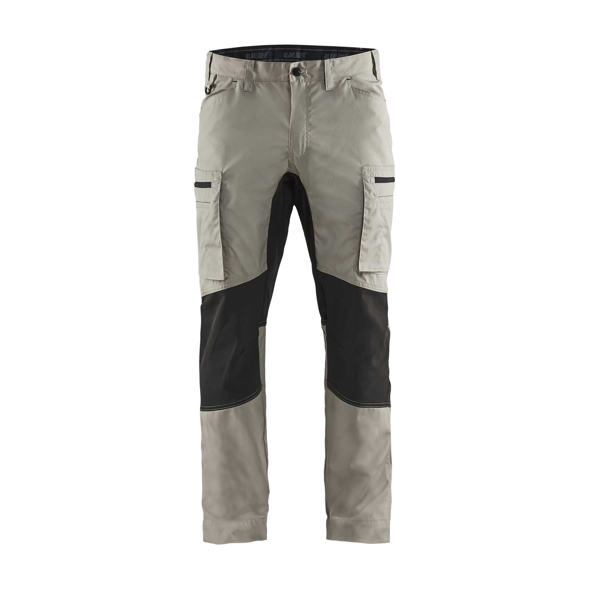 BLAKLADER 14591845 Service Trousers with Stretch Work Trousers Men - stretch panels
