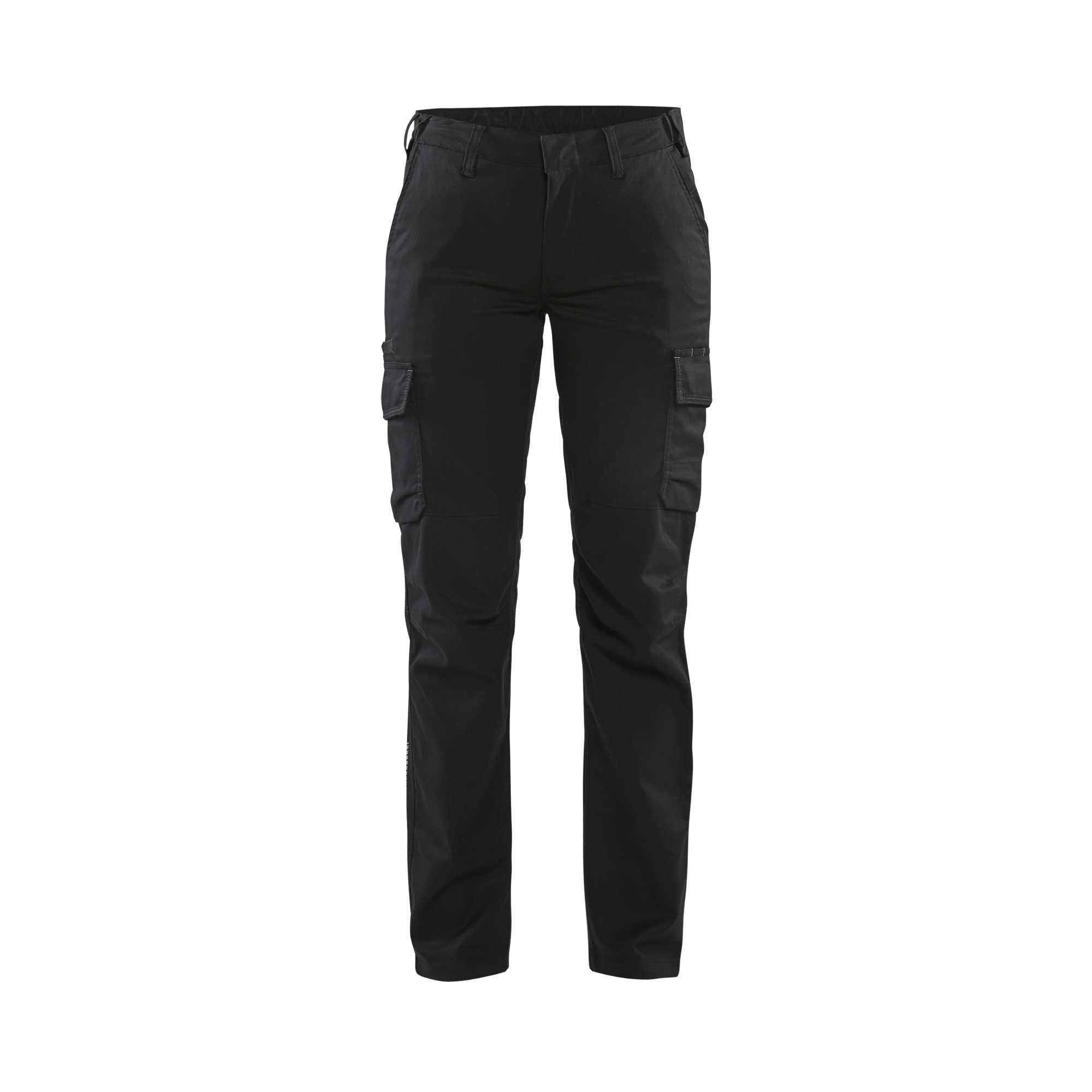 BLAKLADER 71441832 Women's industry trousers stretch Hi Vis Reflective Work Trousers Women - twill fabric