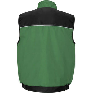 Planam Outdoor Dust Weste farngrün/schwarz S farngrün/schwarz - Produktbild ohne Model