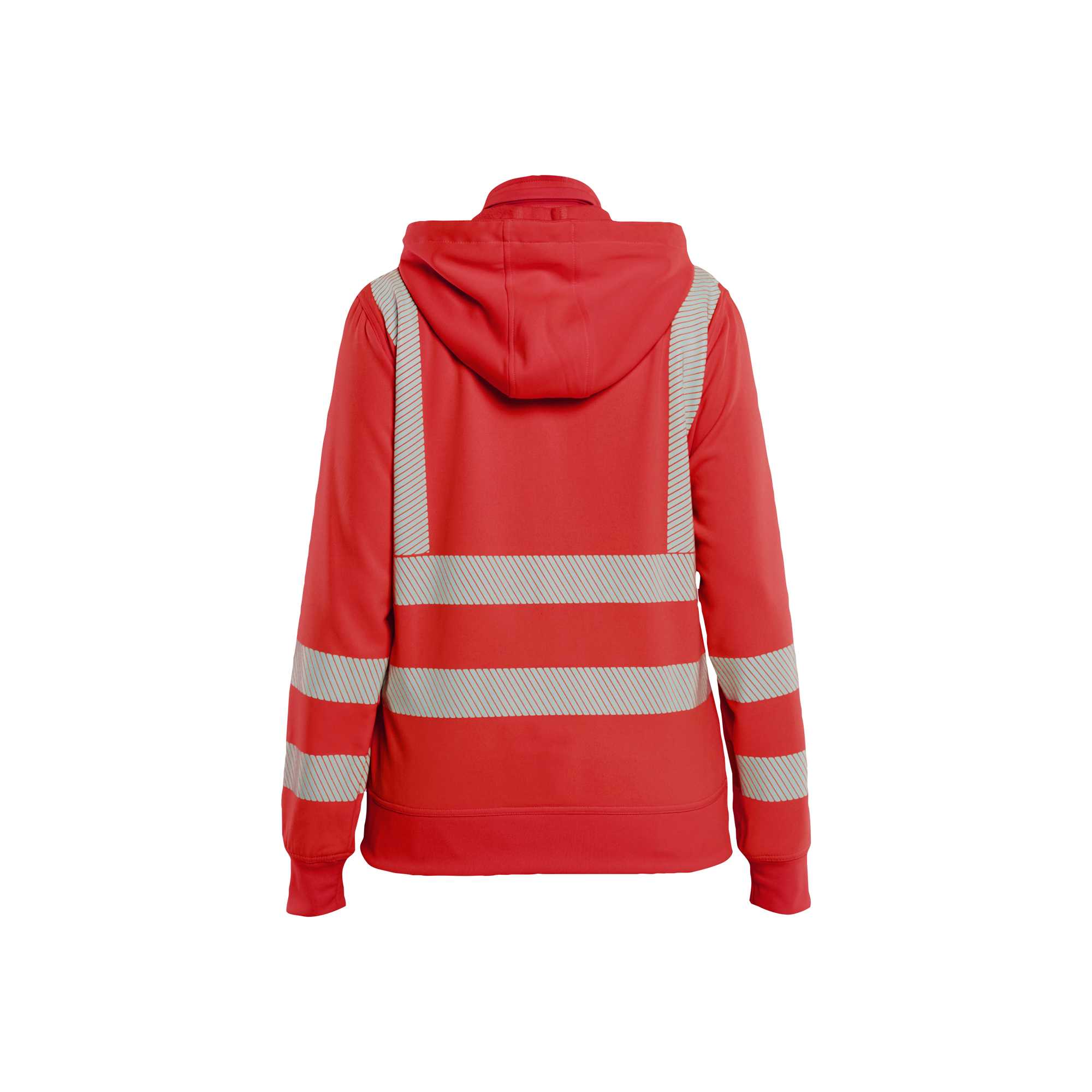 BLAKLADER 35742538 Hi Vis Reflective Hoodie Work Sweatshirt WOMEN - Detachable Hood