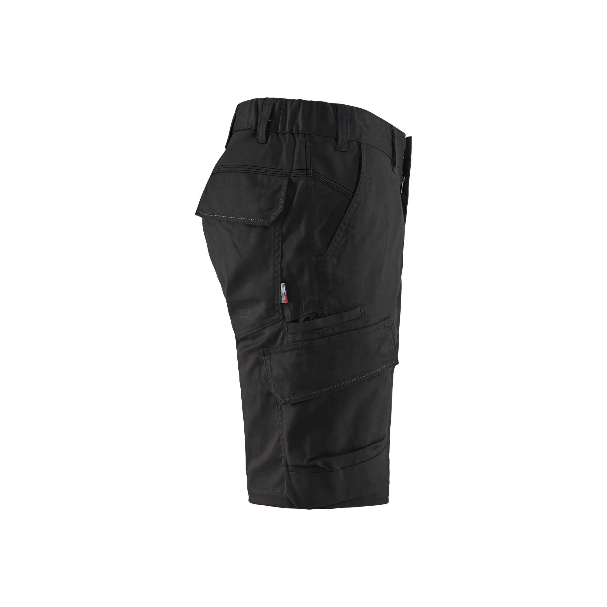 BLAKLADER 14461832 Industry shorts stretch Hi Vis Reflective Work Shorts Men - twill fabric