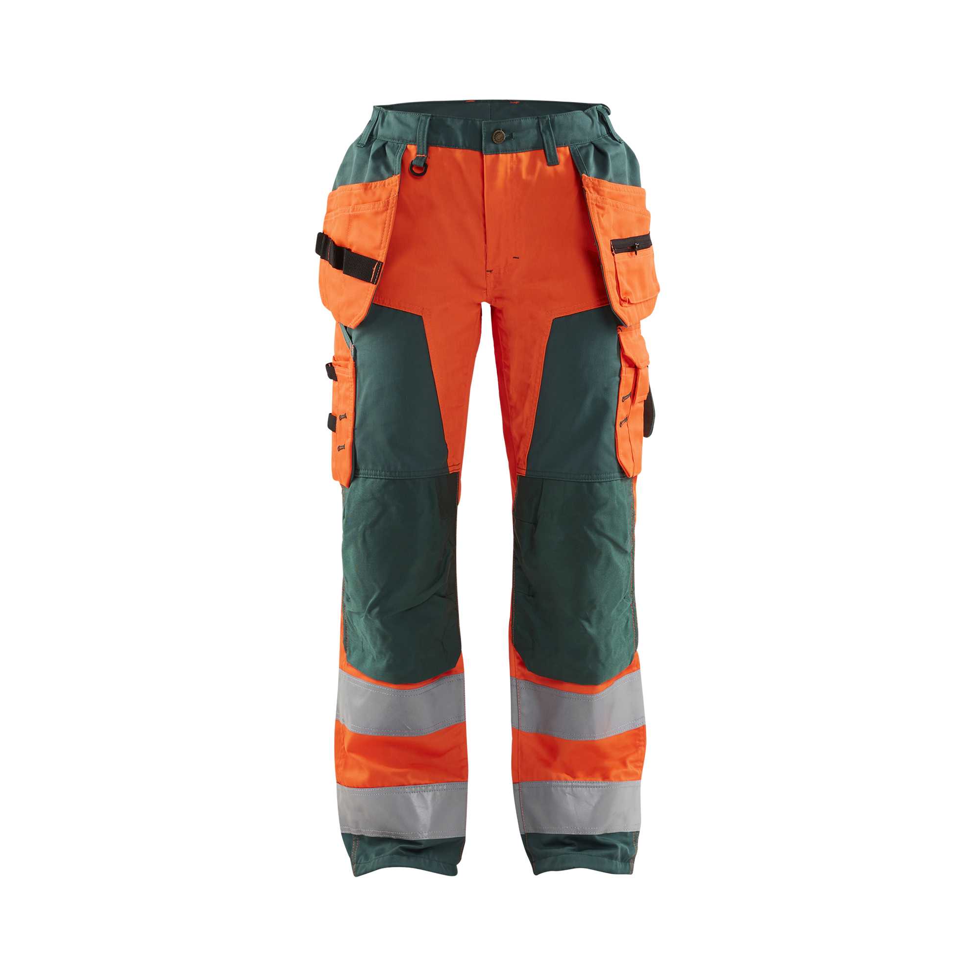BLAKLADER 71561811 | Women's Hi Vis trousers Hi Vis Reflective Work Trousers Women - twill fabric