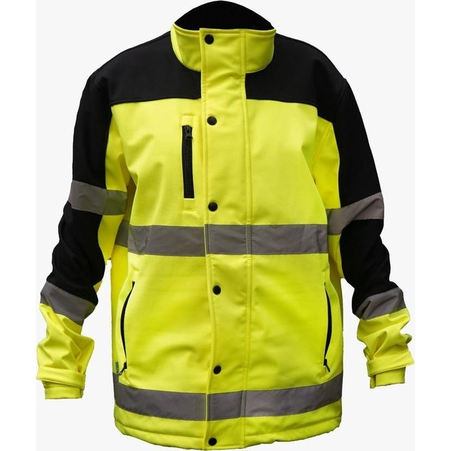 BITCO SOFTSHELL JACKET - Hi-Vis Reflective - Waterproof - Windproof - Image 1
