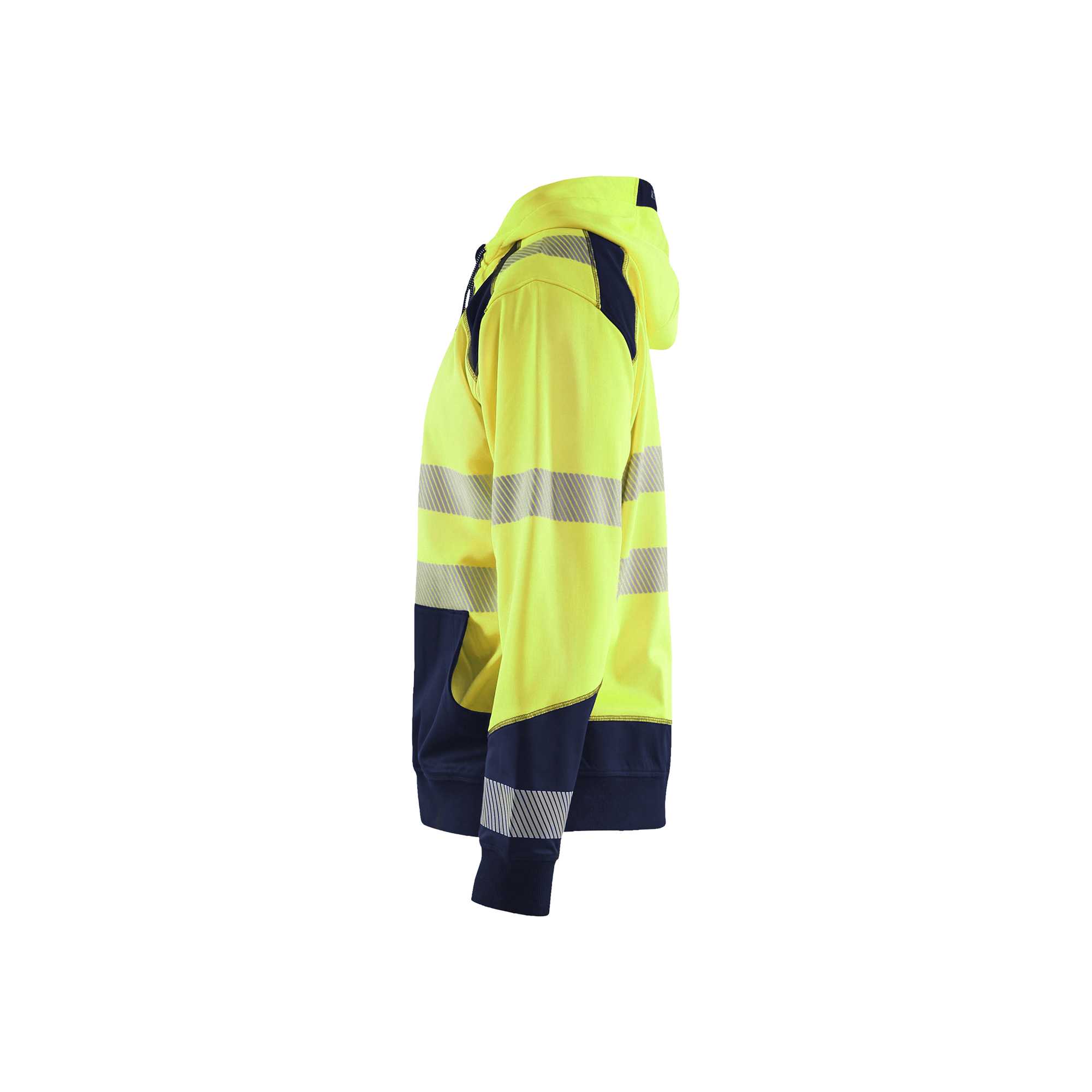 BLAKLADER 35462528 Hi Vis Hoodie Hi Vis Reflective Hoodie Work Sweatshirt MEN - Breathable