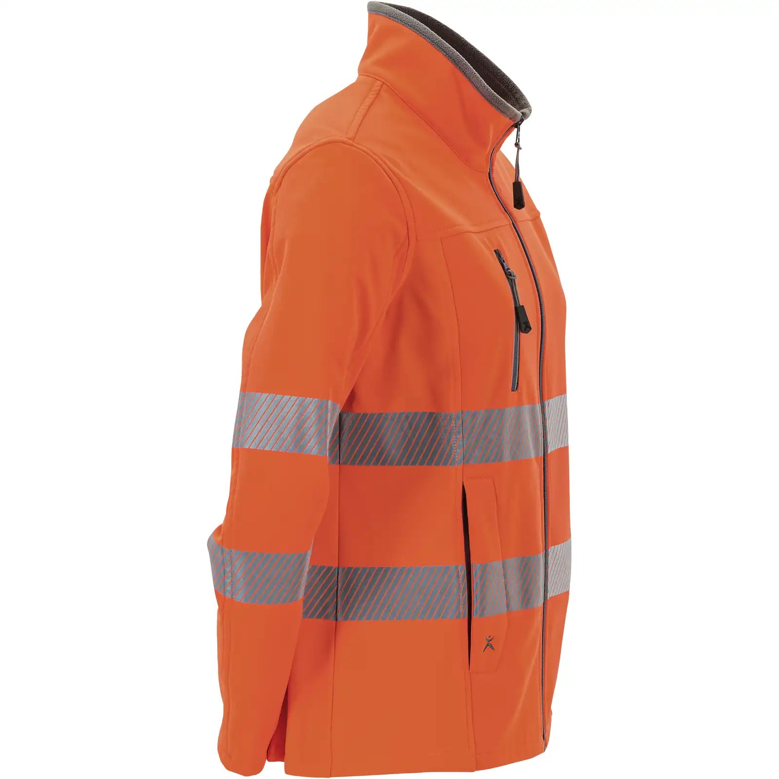 Planam Norit Warnschutz Damen Hybridjacke orange  36 orange - Produktbild ohne Model