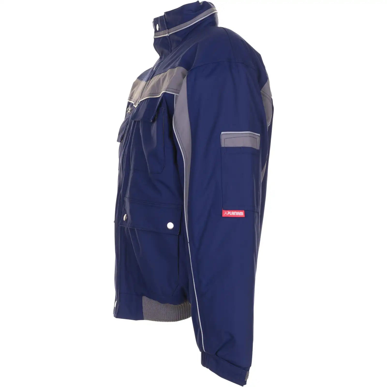 Planam Plaline Winterblouson marine/zink XS marine/zink - Produktbild ohne Model