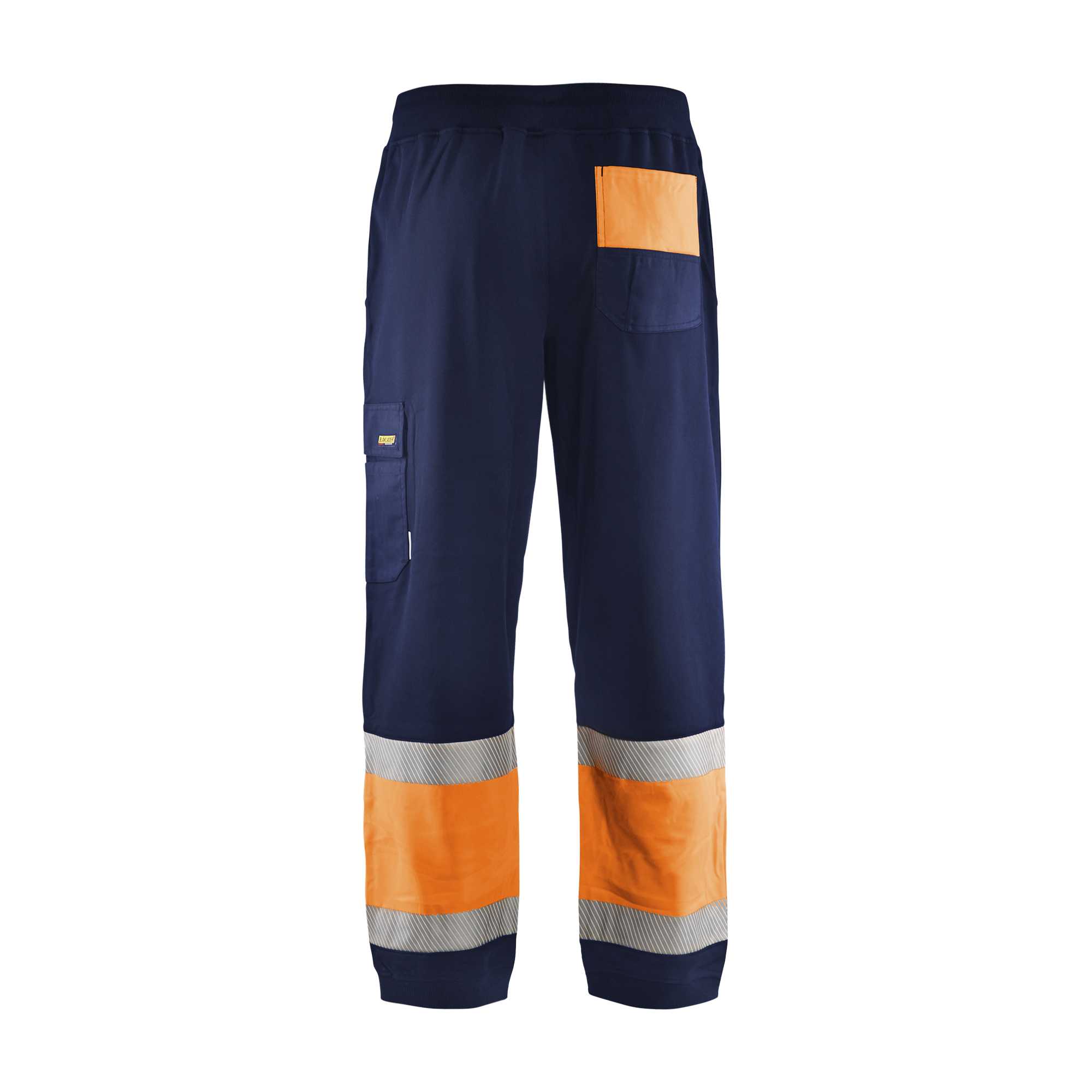 BLAKLADER 15492526 | Hi Vis sweatshirt trousers Hi Vis Reflective Work Trousers Men - Pique Fleece