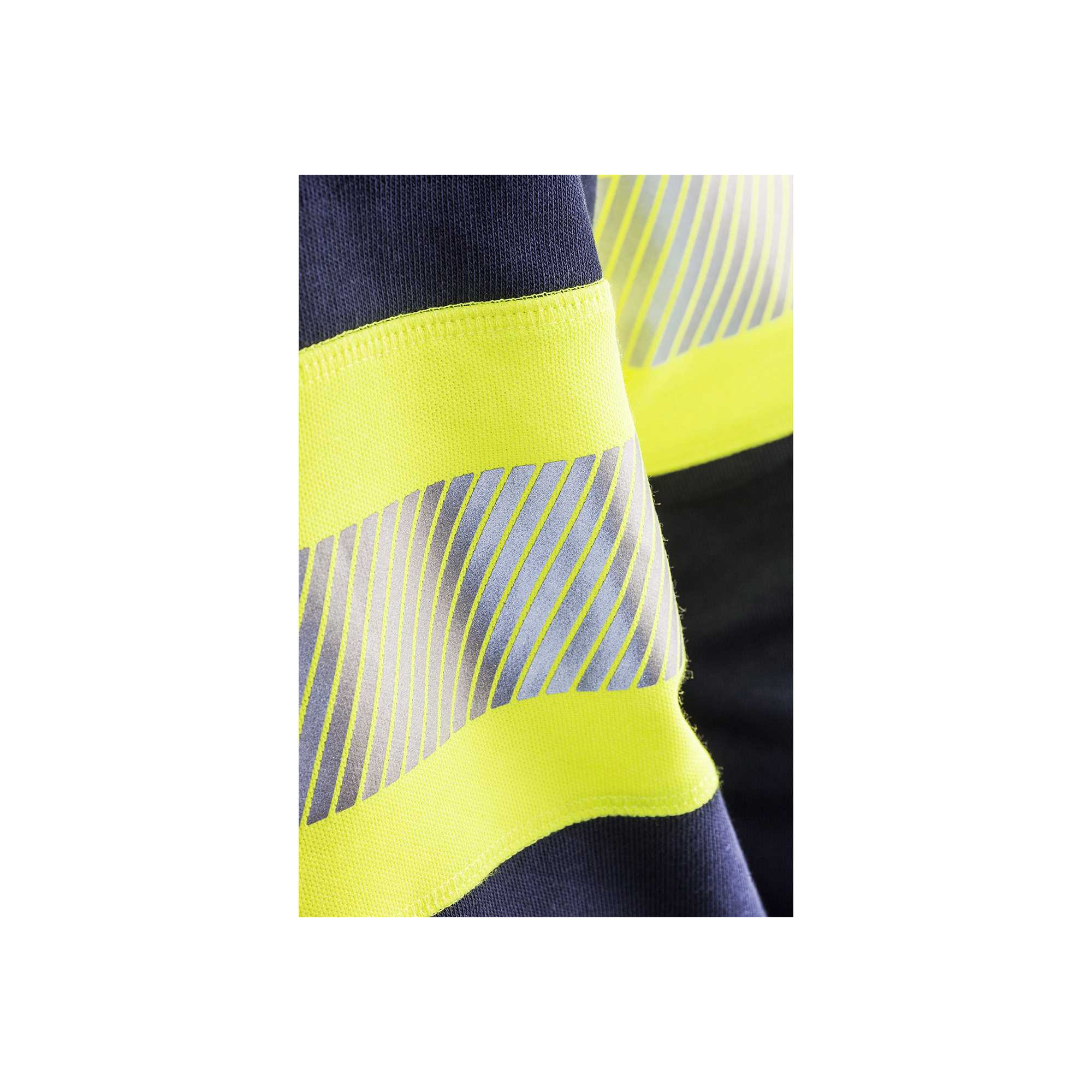 BLAKLADER 33591158 Hi Vis Sweater Hi Vis Reflective Work Sweatshirt MEN - 100% Cotton