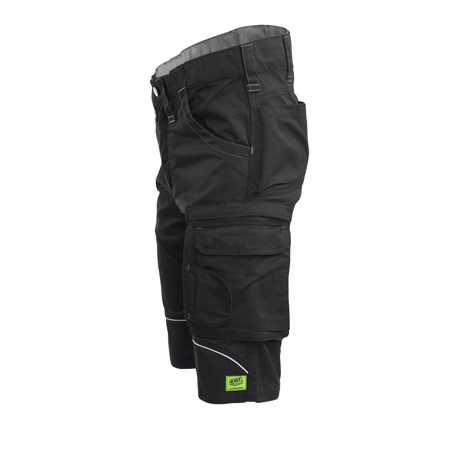 TMG Kult Worker Work shorts black - KW-180010_Arbeitsshorts_schwarz_seite_1920x1920