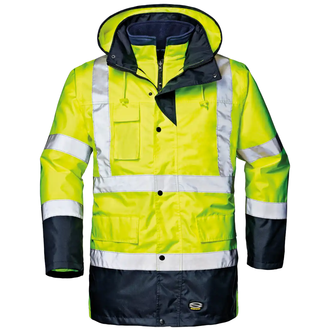 MOTORWAY SPLIT JACKET - Class 3 - Hi-Vis - PU Coated Polyester - Image 1