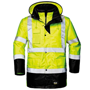 MOTORWAY SPLIT JACKET - Class 3 - Hi-Vis - PU Coated Polyester - Image 1