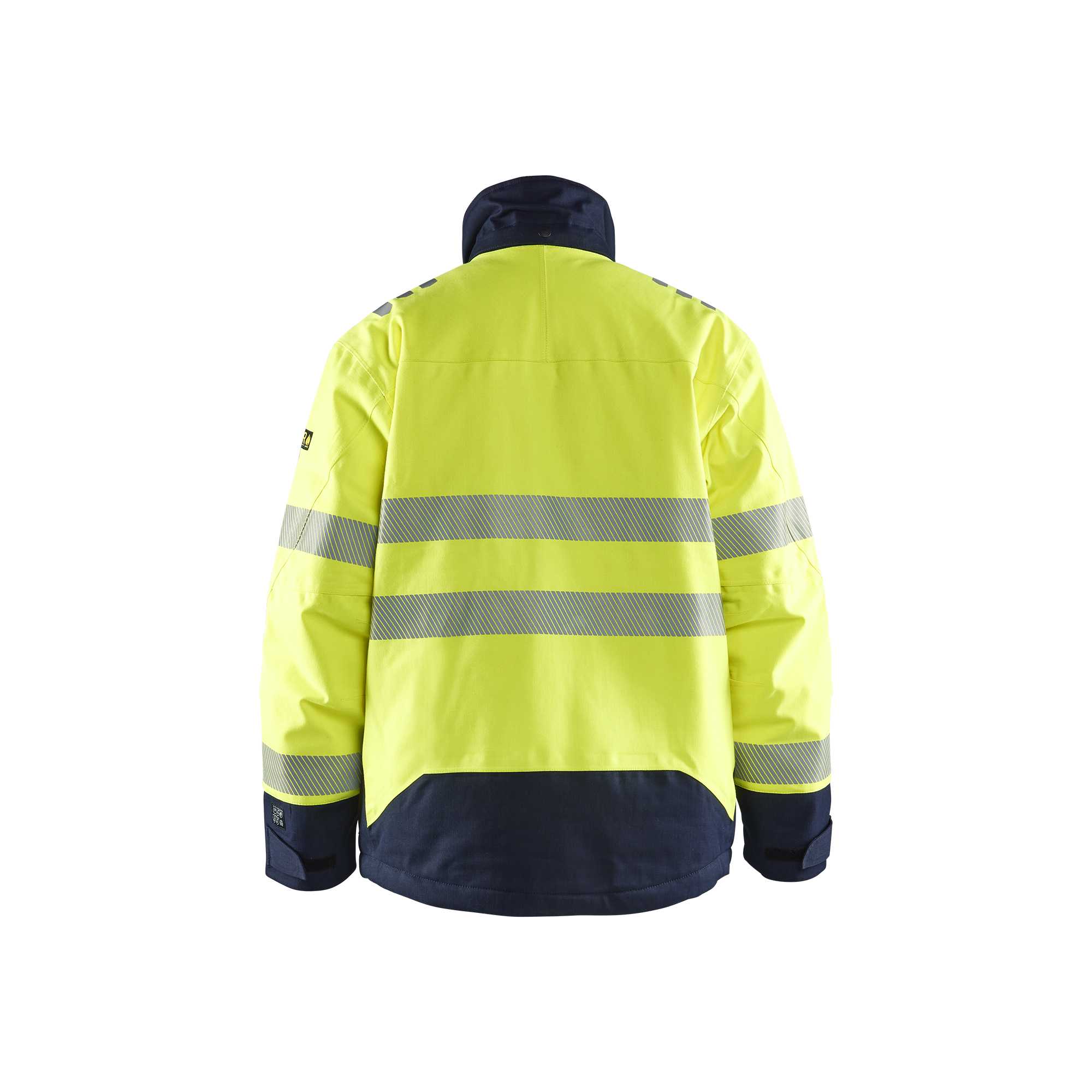 BLAKLADER 45171534 Multinorm Winter Jacket Hi Vis Reflective Winter Work Jacket MEN - Flame Resistant