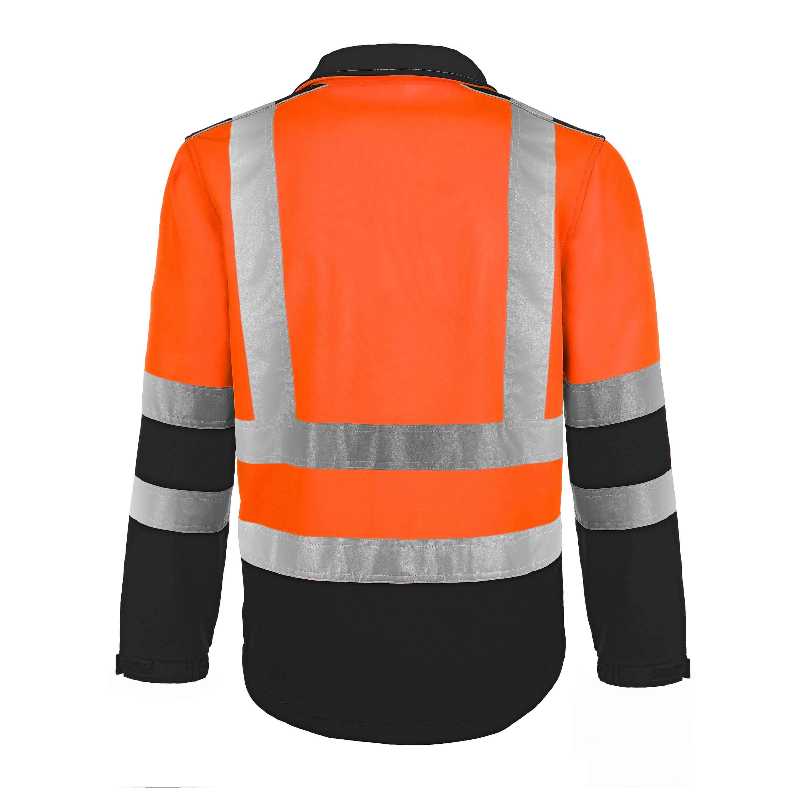 TMG Night Reflex Softshell jacket orange - Softshell_Orange_02