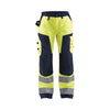 BLAKLADER 71551811 | Women's Hi Vis Trousers Hi Vis Reflective Work Trousers Women - twill fabric