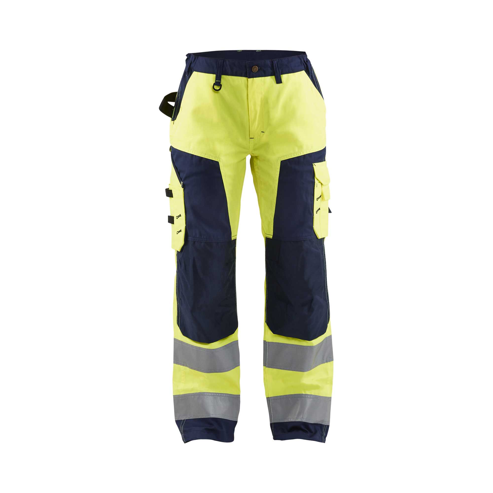 BLAKLADER 71551811 | Women's Hi Vis Trousers Hi Vis Reflective Work Trousers Women - twill fabric