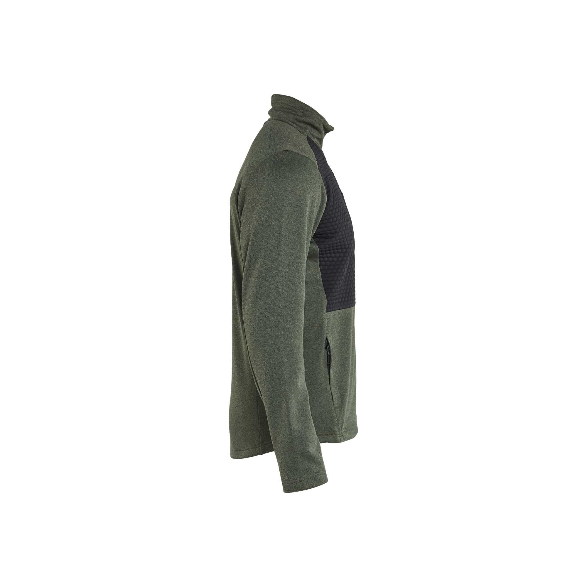 BLAKLADER 35482533 Sweatshirt Full Zip Work Sweatshirt MEN - Pique Fleece