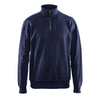 BLAKLADER 33691158 Sweatshirt with Half Zip Work Sweatshirt MEN - 100% Cotton