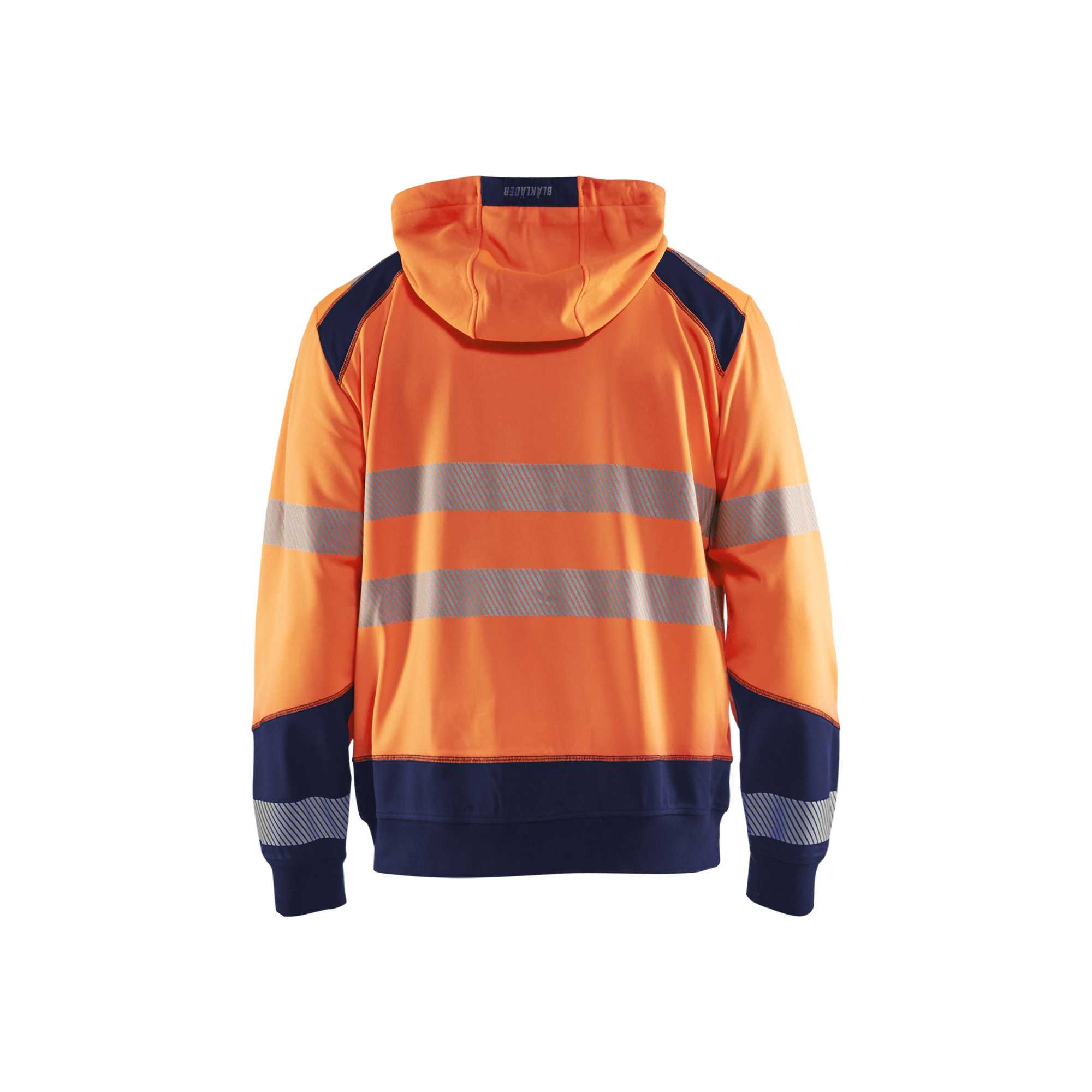 BLAKLADER 35462528 Hi Vis Hoodie Hi Vis Reflective Hoodie Work Sweatshirt MEN - Breathable