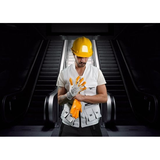 BTH10 Work Gloves - Anti-Slip - Nitrile Coating - Full Grip - Pack of 12 Pieces - Image 3