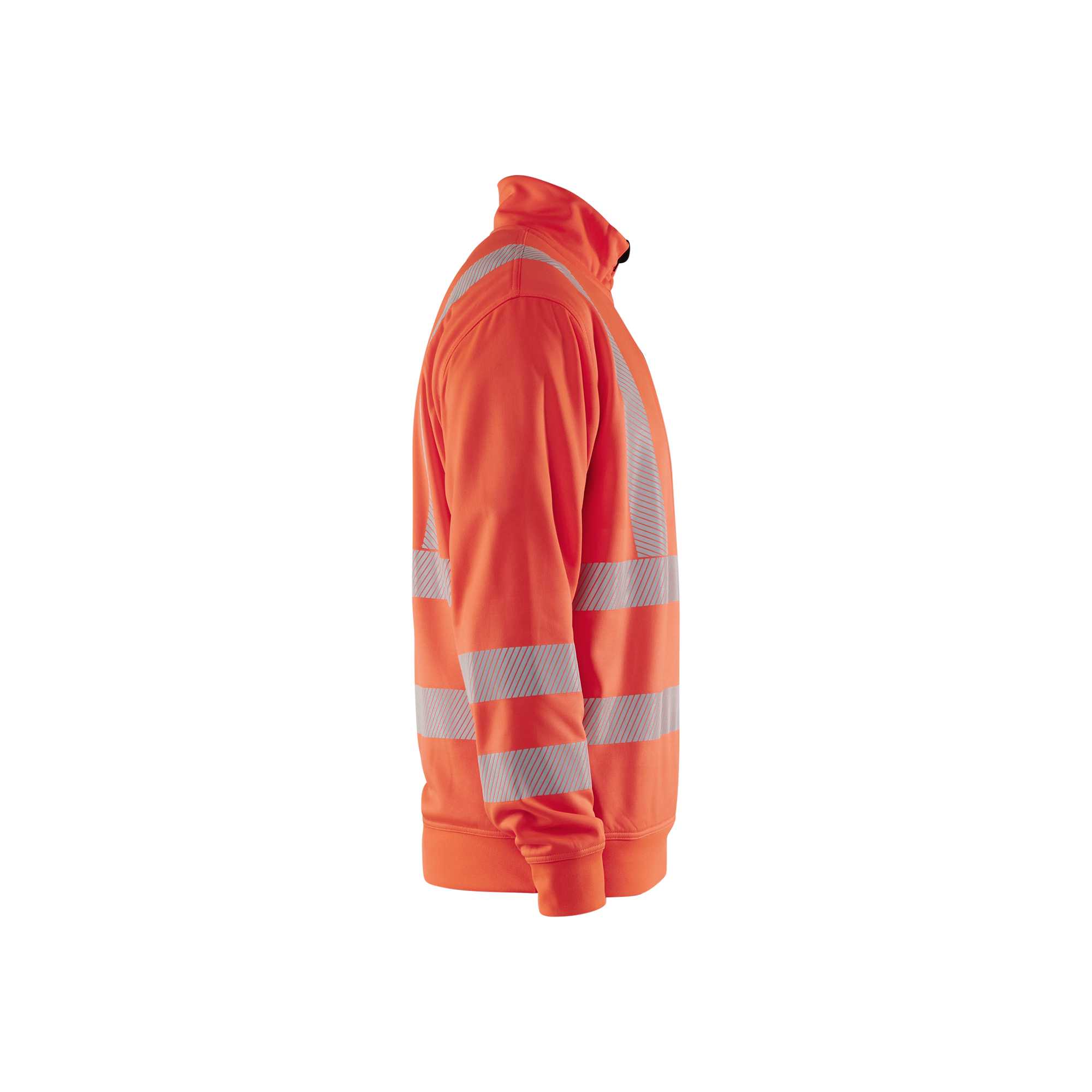 BLAKLADER 35642538 Hi Vis Reflective Half-zip Work Sweatshirt MEN - Breathable