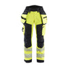 BLAKLADER 71182513 | Women's Hi Vis softshell trousers Hi Vis Reflective Work Trousers Women - Waterproof