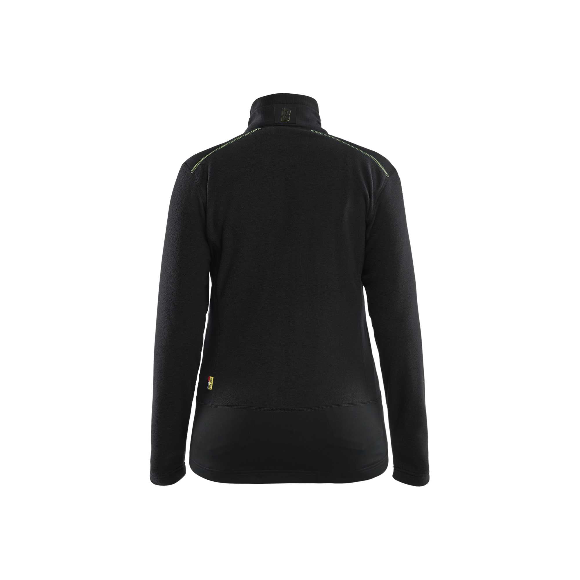 BLAKLADER 47661010 Women's Microfleece Jacket Hi Vis Reflective Work Jacket WOMEN - Antipilling