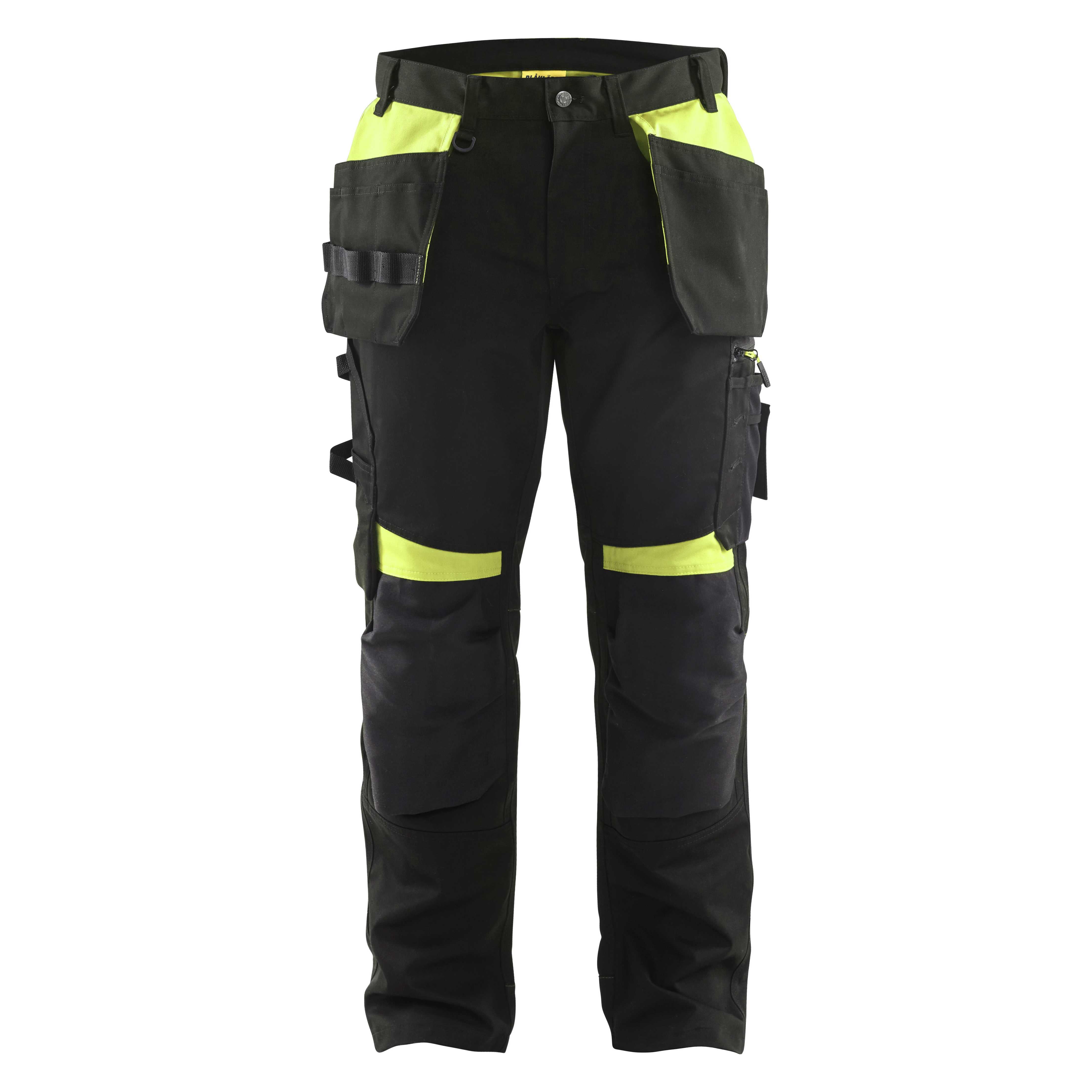 BLAKLADER 15551860 | Craftsman trousers Work Trousers Men - twill fabric