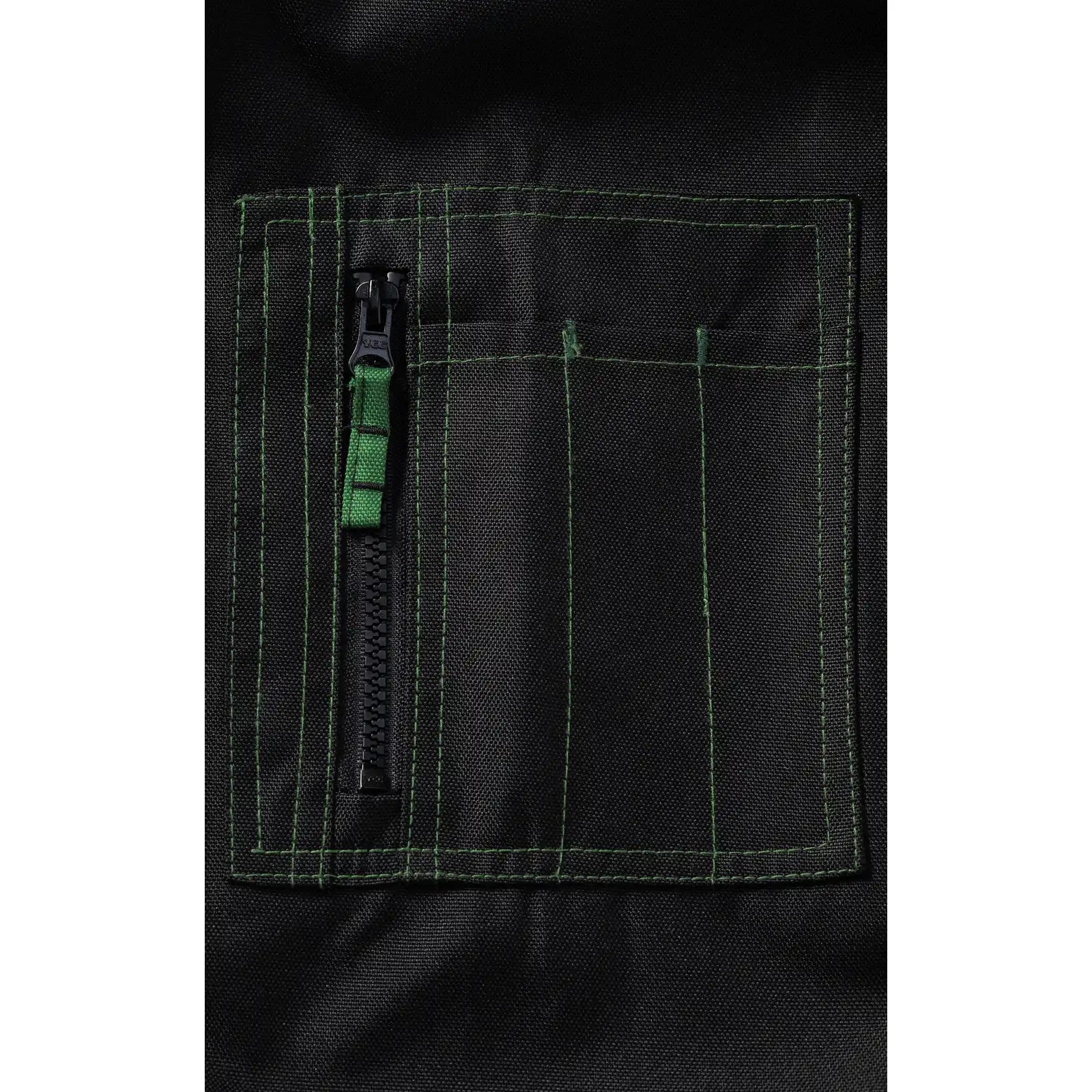 Planam Outdoor Dust Parka farngrün/schwarz S farngrün/schwarz - Extra Detailbild