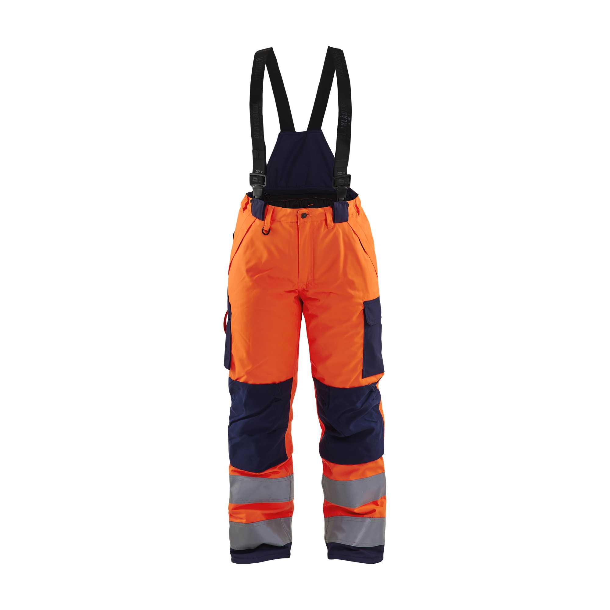 BLAKLADER 78851977 | Women's Hi Vis Winter Trousers Hi Vis Reflective Work Trousers Women - Waterproof