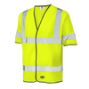 SPACE JACKET Short-Sleeve Jacket - Class 3 - Hi-Vis - Reflective Stripes - Image 1